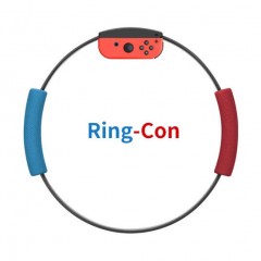 任天堂Switch健身環大冒險 健身環全套配件 健身環+腿部綁帶 全新Ring-Con（沒遊戲） 白盒健身環-不含遊戲卡