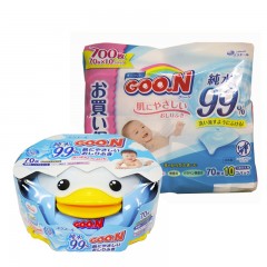 大王GOO.N嬰兒濕巾,日本進口大王嬰兒濕巾寶寶濕巾紙（屁屁可用）