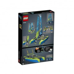 LEGO樂高機械系列 漂浮雙體船42105拼插積木玩具