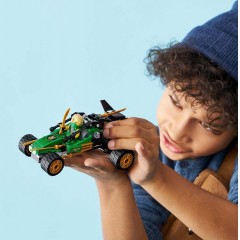LEGO樂高幻影忍者系列 叢林沖鋒車71700拼插積木玩具