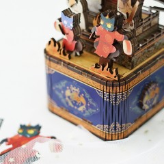 【輕音回旋】DIY音樂盒之夢唐畫貓第一彈，那些年敦煌喵星人統治的唐朝