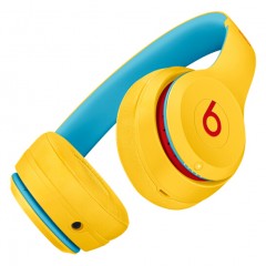 【Beats Solo3 Wireless】頭戴式藍牙無線耳機\手機耳機\遊戲耳機-學院黃版本耳機