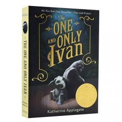 英文原版The One and Only Ivan無可比擬的伊凡兒童文學書