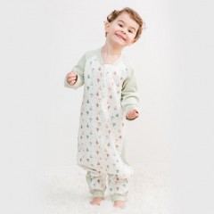 【Lulujo Baby】加拿大品牌.睡袋嬰兒春秋兒童防踢被寶寶分腿抱被,空調房睡袋,露營專用碼