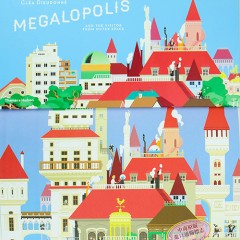 英文原版Megalopolis巨型城市立體書