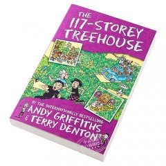 英文原版The 117 Storey Treehouse小屁孩樹屋歷險記初級章節書