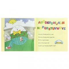 英文原版ABC Nursery Rhymes 學樂Scholastic兒童啟蒙歌謠繪本附CD