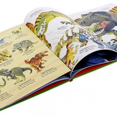 英文原版The Usborne Big Book of Dinosaurs恐龍科普百科