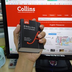 英文原版Collins English Dictionary柯林斯英語口袋詞典