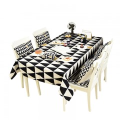 北歐棉麻餐桌布藝家用茶幾桌布