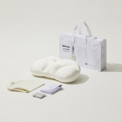 韓國BODYLUV助眠解壓3D魔性枕頭+替換枕套組合