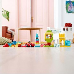 LEGO樂高得寶系列 豪華繽紛桶10914拼插積木玩具