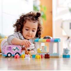 LEGO樂高得寶系列 萌寵甜品站10928拼插積木玩具