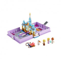 LEGO樂高迪士尼系列 安娜和艾莎的故事書大冒險43175拼插積木玩具