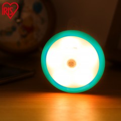 愛麗思IRIS圓形人體感應燈LED小夜燈