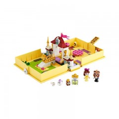 LEGO樂高迪士尼系列 貝兒的故事書大冒險43177拼插積木玩具