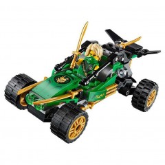 LEGO樂高幻影忍者系列 叢林沖鋒車71700拼插積木玩具