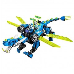 LEGO樂高幻影忍者系列 傑的二次元神龍71711拼插積木玩具