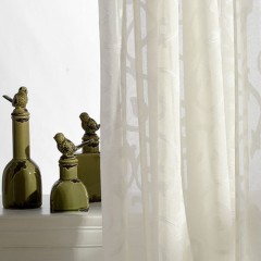 北歐現代簡約陽台客廳臥室成品窗紗簾