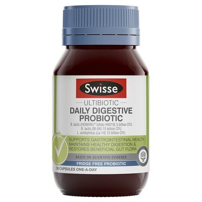 Swisse 日常益生菌助消化營養膠囊 30粒