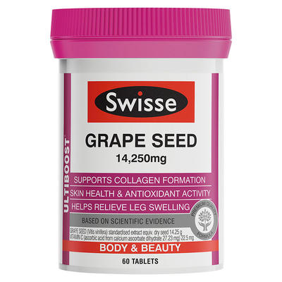 Swisse 澳洲葡萄籽精華天然抗氧化 60粒