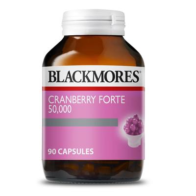 Blackmores 澳佳寶 50000mg高含量蔓越莓精華口服膠囊 90粒