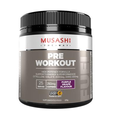 Musashi 鍛煉前營養粉（紫葡萄味）225g