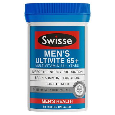 Swisse  男士復合維生素片( 65歲以上適用)  60片