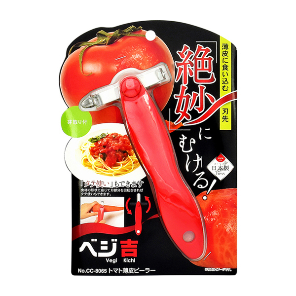 PEARL METAL Vegi Kichi 番茄薄皮削皮器