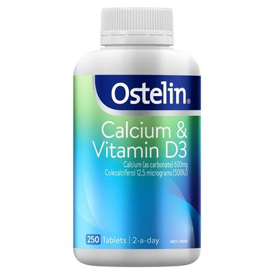 Ostelin 維生素D+鈣片 250片