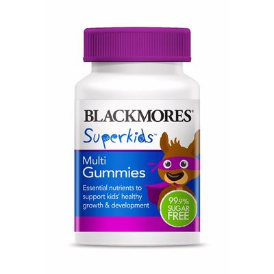 Blackmores SuperKids 兒童復合維生素軟糖 60 粒（不含人工色素/甜味劑）