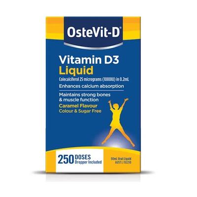 OsteVit-D 維生素D液體 30ml+20ml （促進鈣的吸收 強健骨骼）