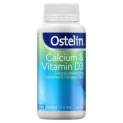 Ostelin 維生素D+鈣片 130片