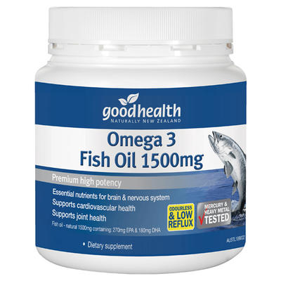 Good Health 好健康 Omega 3深海魚油1500mg 400粒