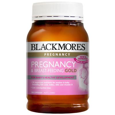 Blackmores 澳佳寶 孕期及哺乳黃金素營養膠囊 180粒