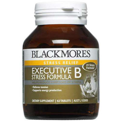 Blackmores 澳佳寶 Executive B復合維生素B抗疲勞營養片 62片