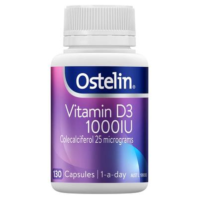 Ostelin 高含量1000IU 補鈣維生素D 130粒