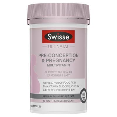 Swisse Ultinatal 備孕孕期復合維生素營養膠囊 180粒