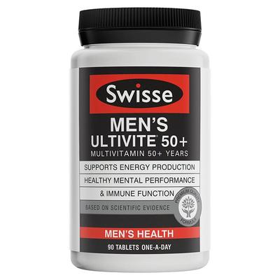 Swisse 男性50歲以上復合營養片 90片（增強體力耐力）
