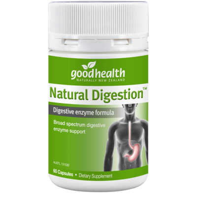 Good Health NatUral Digestion Caps 60 (Expiry 05/18)