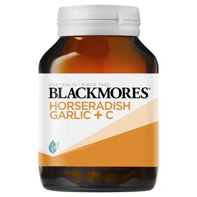 Blackmores 澳佳寶 澳洲Horseradish Garlic + C加強山葵大蒜維C 90粒