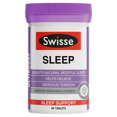 Swisse 天然睡眠片 60粒 （促進睡眠/改善睡眠質量）