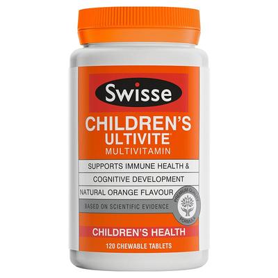 Swisse 兒童專用復合維生素咀嚼片  120片——有效期至2020年10月