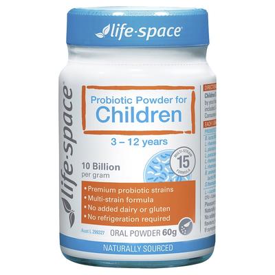 Life Space 兒童益生菌粉 60g（調節腸胃增強免疫力）