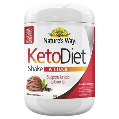 Nature's Way 佳思敏 Keto Diet 瘦身纖體營養蛋白質粉 300g（巧克力味）