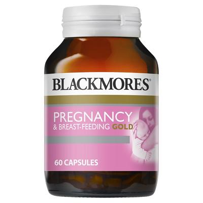 Blackmores 澳佳寶 孕期及哺乳黃金素營養膠囊 60粒