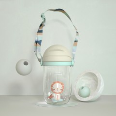 【Babycare】幼兒學飲杯,兒童防摔防撞吸管杯,重力球吸嘴杯,寶寶水杯