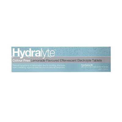 Hydralyte Electrolyte Effervescent Tab (Lemonade Flavour)  X 20