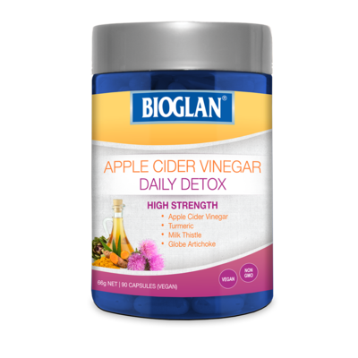 Bioglan Apple Cider Vinegar Daily Detox Cap X 90