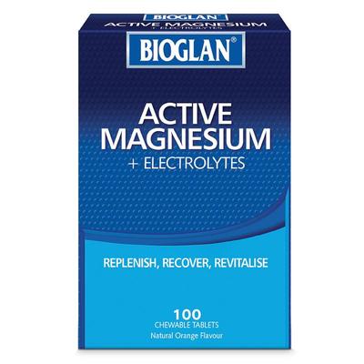 Bioglan 寶蘭 活性鎂精華補充電解質咀嚼片 100片